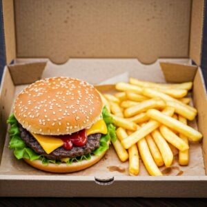 Kids Burger & Chips