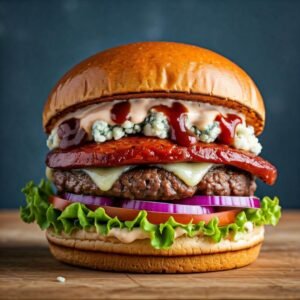 The Blue Chip Burger